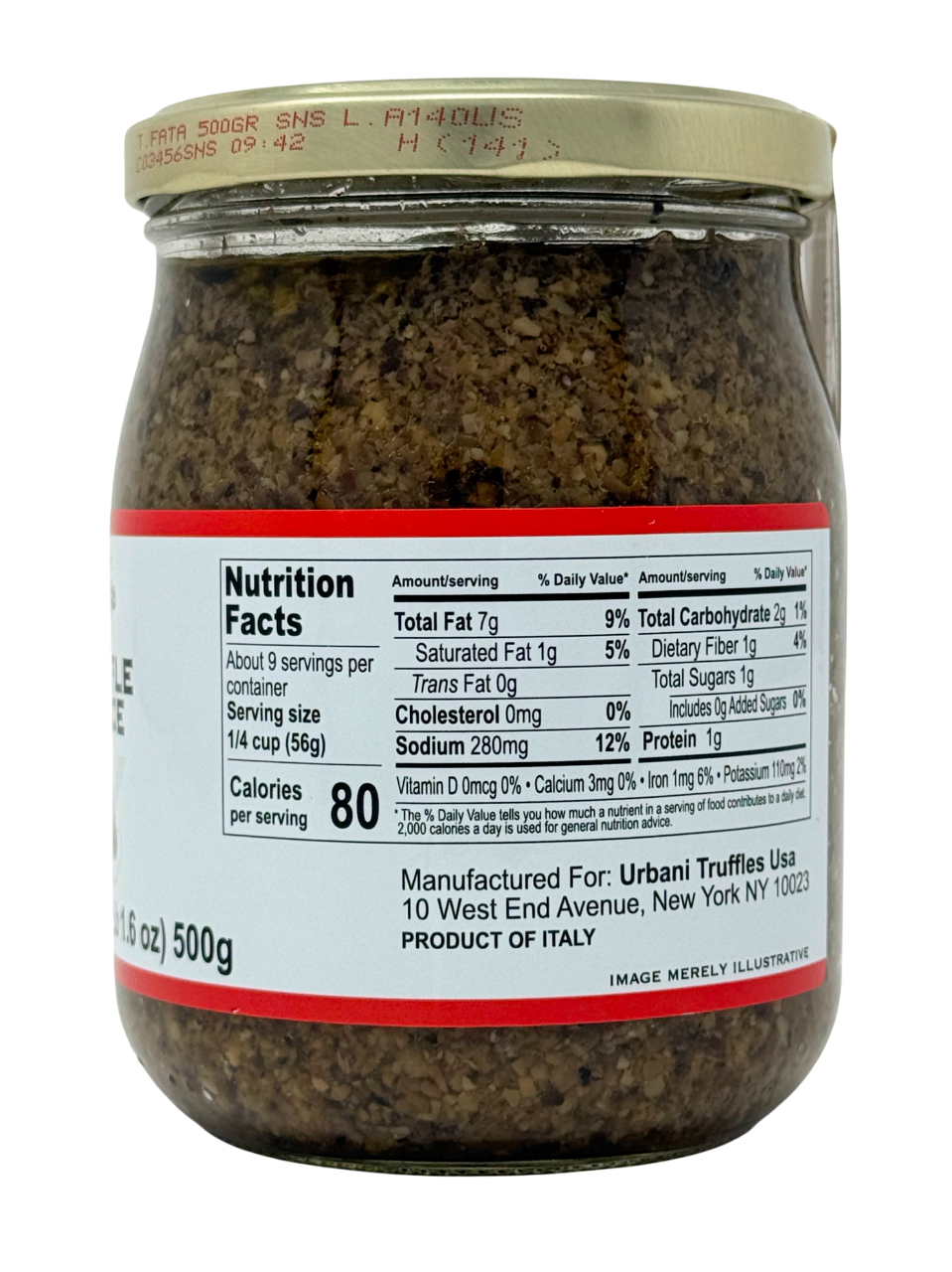 Mushroom & Truffle Sauce 17.6 oz - Urbani Truffles