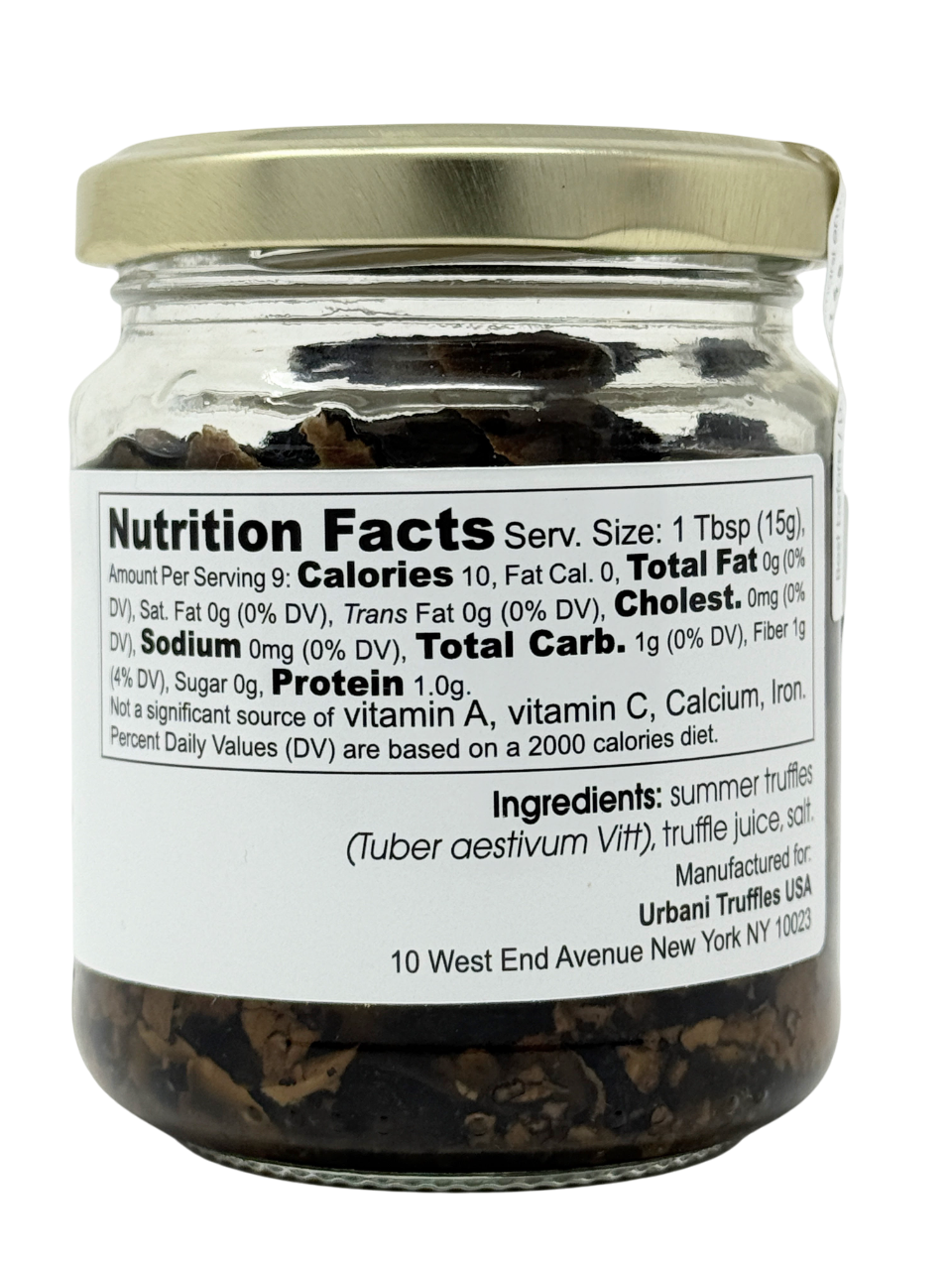 Summer Black Truffles Carpaccio 2.6 oz - Urbani Truffles