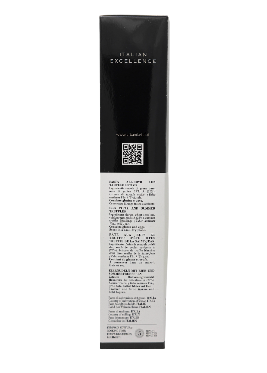 Tagliatelle with Black Truffles - 250g. - Urbani Truffles