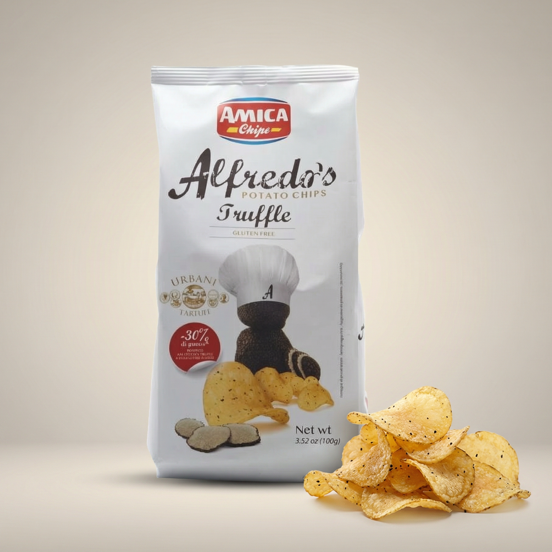 Alfredo's Gourmet Truffle Chips 100gr