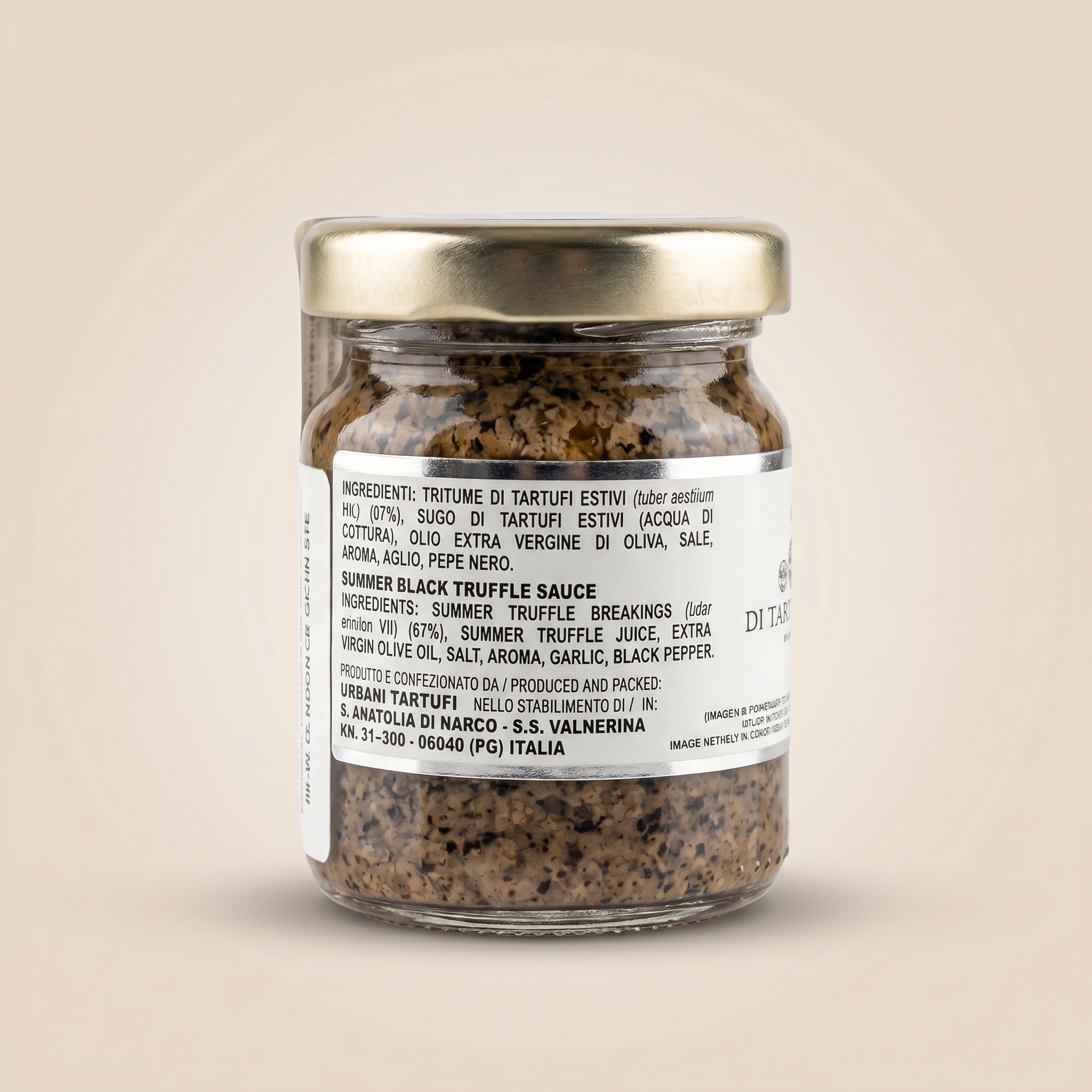 Pure Black Summer Truffle Sauce 50gr