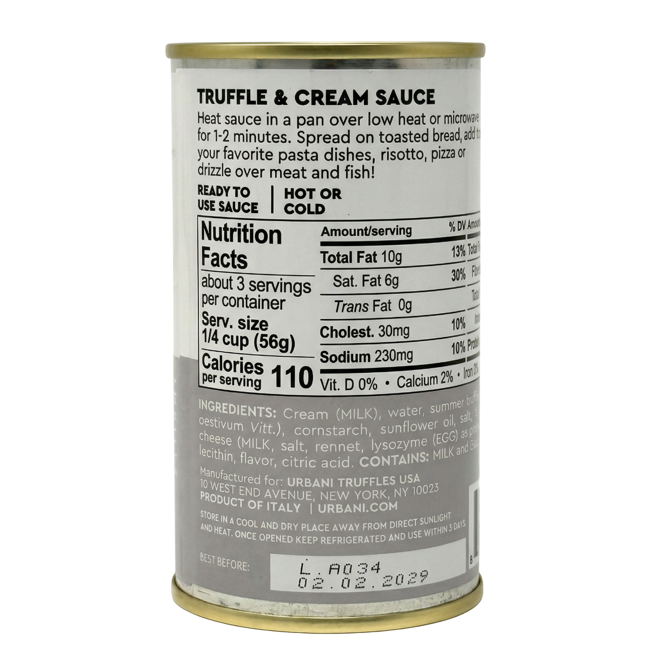 Cream & Truffles Sauce 180gr
