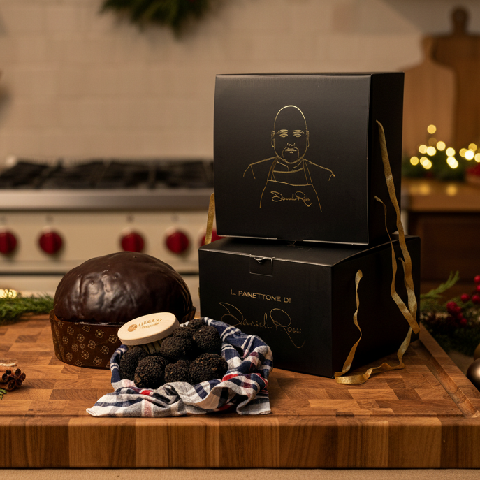 Black Truffle Signature Chocolate Panettone (Limited Edition)