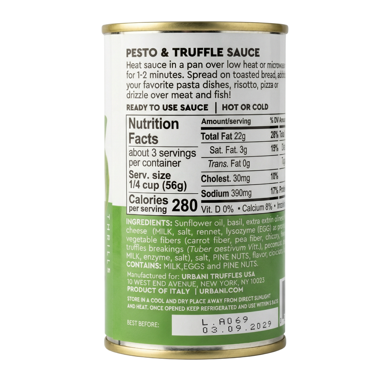 Pesto & Truffles Sauce 180gr